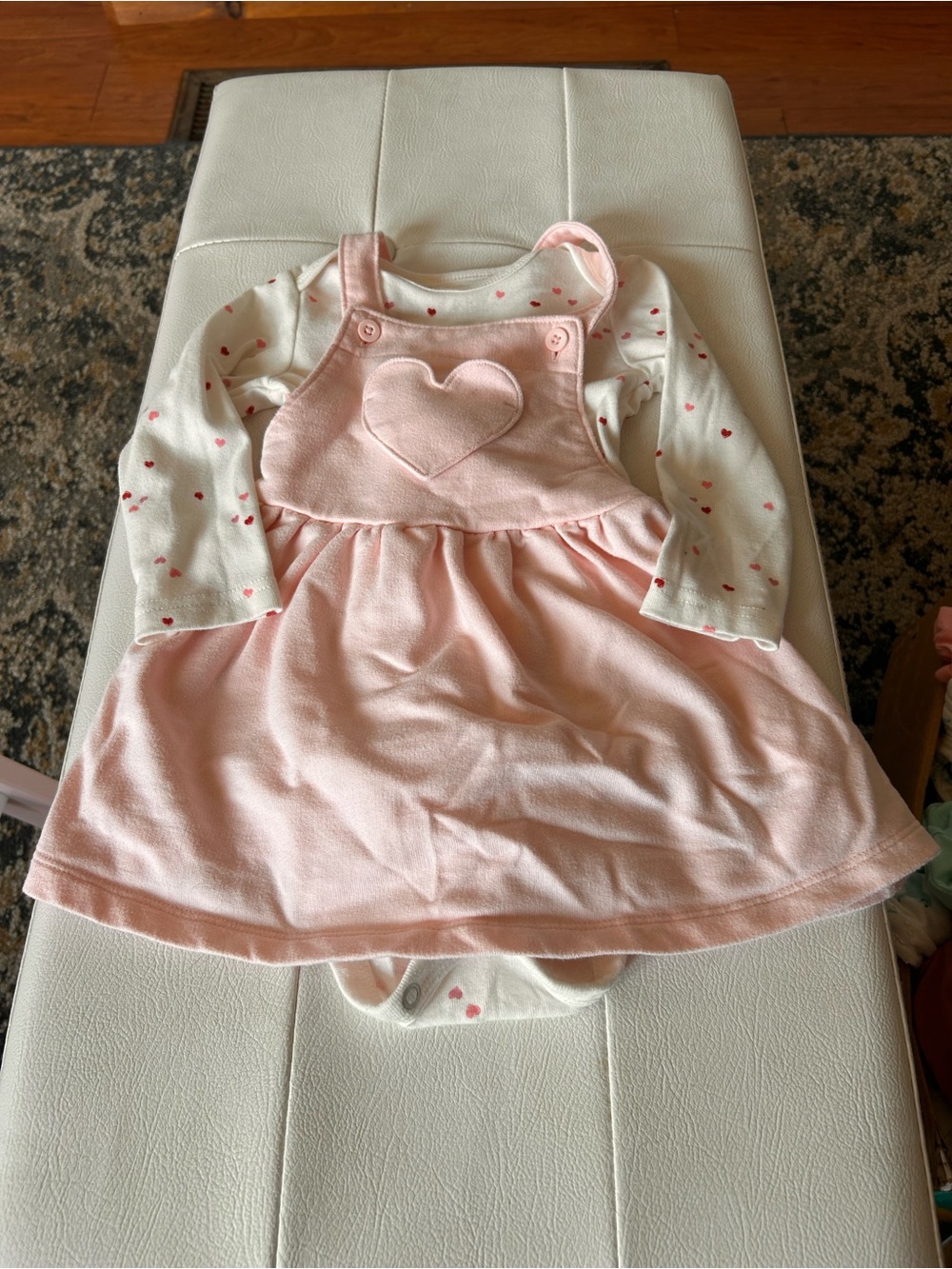 Overall dress with bodysuit